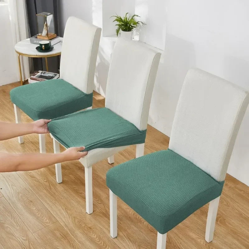 Détail du tissu Jacquard de la housse de chaise imperméable