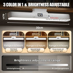 lampe led blanc moderne réglable télécommande recharge usb économie énergie protection yeux multiprise