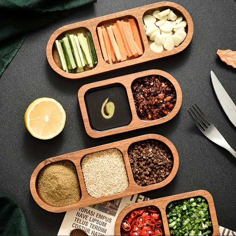 Vue de dessus du plateau à grilles pour organisation des aliments