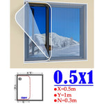 rideau fenêtre adhésif blanc maille fine résistant eau facile moderne thermique auto adhésif