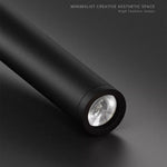lampe suspendue minimaliste noir doré salon chambre lumière moderne