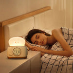 Lampe de chevet enfant jaune en forme de grille-pain