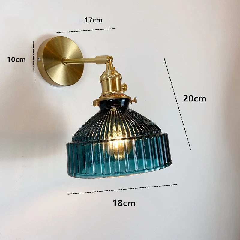 Luminaire décoratif bleu pour chambre