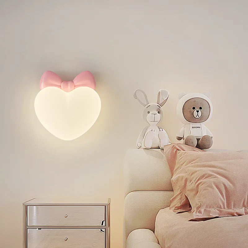 lampe murale nuage animaux blanc moderne enfant figurines souris singe lapin led