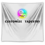 tapisserie mandala champignons blancs moderne décoration intérieure bohème sorcellerie haute définition polyester rectangle