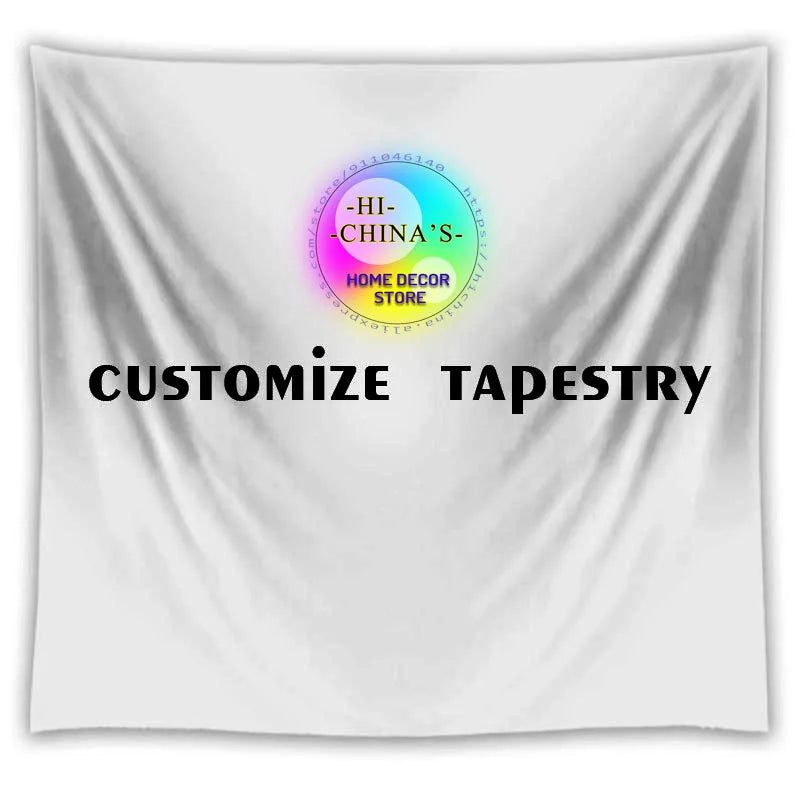 tapisserie mandala champignons blancs moderne décoration intérieure bohème sorcellerie haute définition polyester rectangle