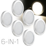 luminaire voiture blanc moderne led 12v télécommande câble adaptateur vis double face