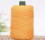 corde coton tressée 3mm fil tissé décoratif couture artisanat accessoires faits main
