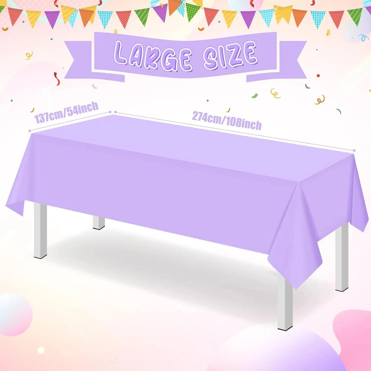 vaisselle jetable violet pastel assiettes gobelets serviettes nappe festive anniversaire mariage baptême