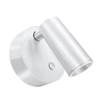 lampe murale rechargeable moderne blanc noir interrupteur tactile led 5v batterie abs
