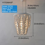 lustre suspendu noir rondes classique rustique salle manger chambre cuisine