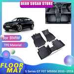tapis sol noir rayures texture carbone moderne résistant bmw série 2010 2016