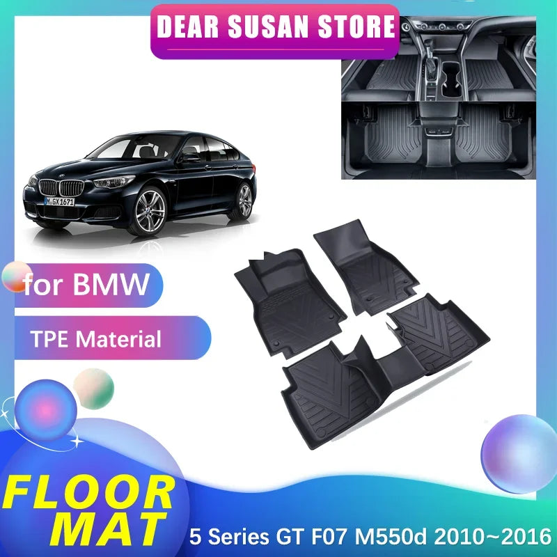 tapis sol noir rayures texture carbone moderne résistant bmw série 2010 2016