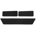 tapis sol voiture noir doux moderne adhésif conducteur passagerintérieur automobile