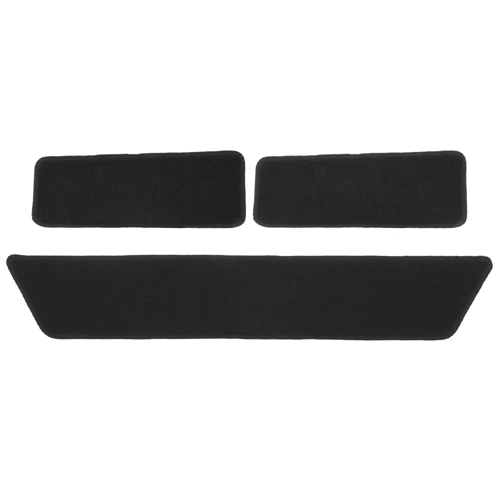 tapis sol voiture noir doux moderne adhésif conducteur passagerintérieur automobile