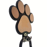 porte cordon patte animal bois moderne cordon noir motifs