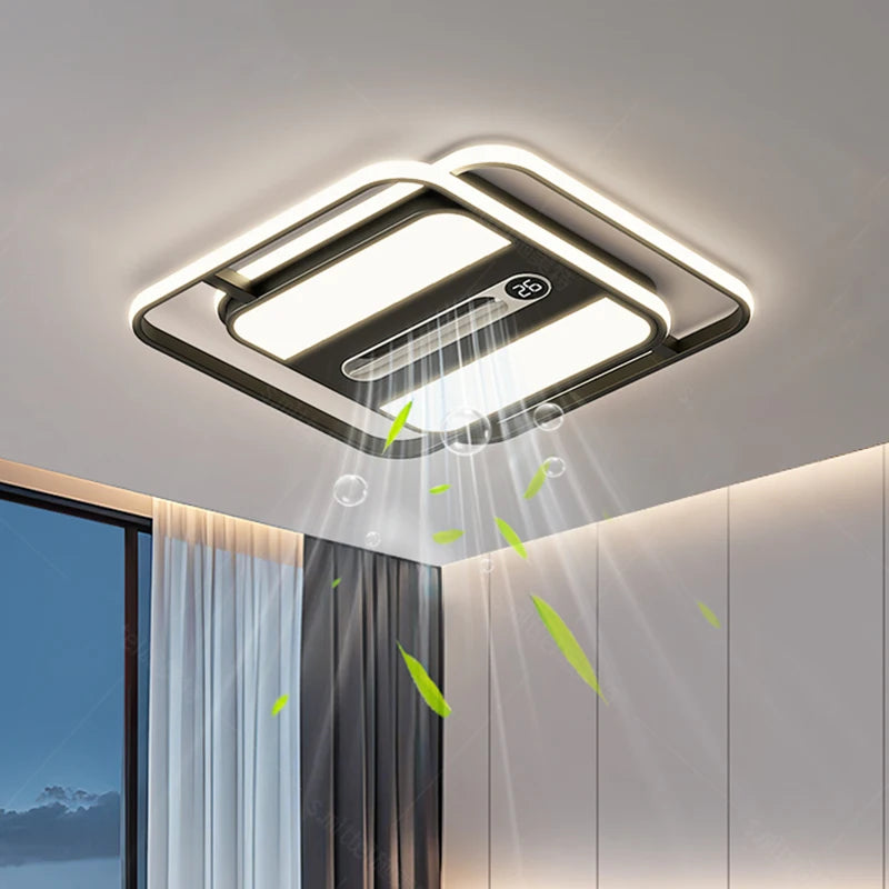 ventilateur led noir blanc moderne certification vde ul cqc ccc