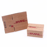 boîtes carton simulation marron imprimé noir blanc accessoires miniatures décoration pratique utilitaire pièces