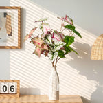 plantes artificielles vertes feuilles variées moderne minimaliste intérieur décoration maison