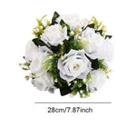 décoration intérieure bouquet artificiel blanc rose élégant mariage événement maison