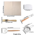 panier pain rustique bords osier coton beige clair couvercle artisanal bếp