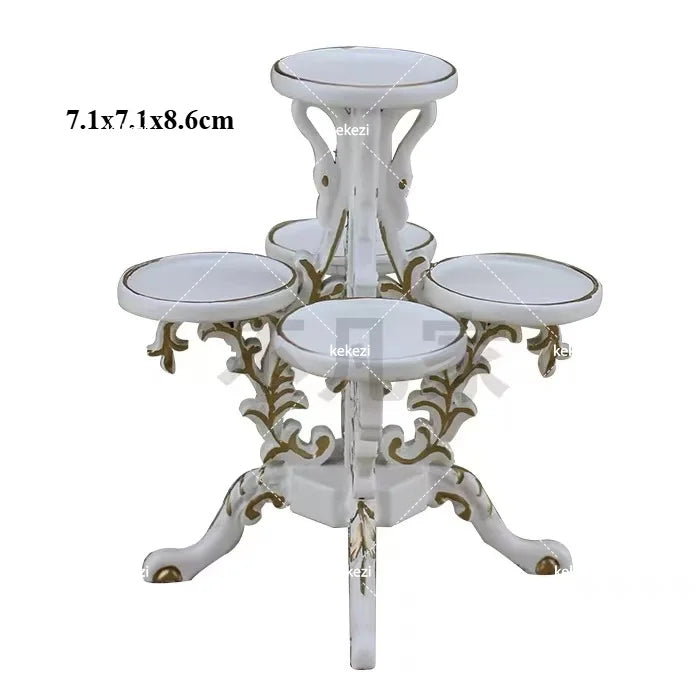 miniature chaise bois décorative meubles maison poupée classique scène miniature 112