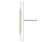 corde tressée boho chic anneaux rideau polonais beige clair rustique accessoires décoration intérieure tissage