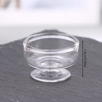 miniatures bouteilles verre transparent texturé vintage bouchons liège couvercle verre