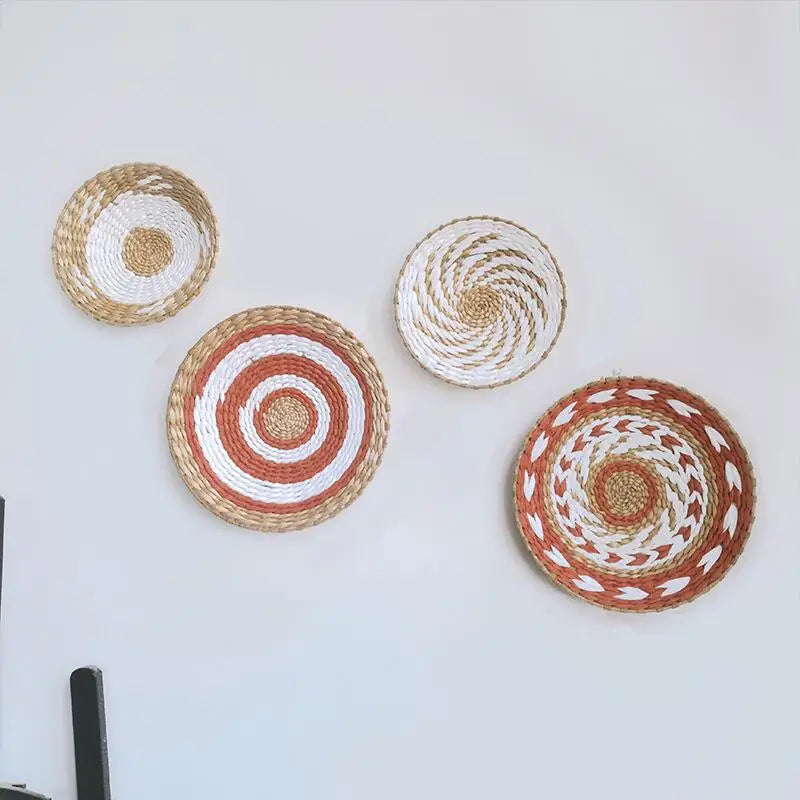 Décoration murale installée dans une chambre au style bohème