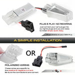 ampoules led xénon blanc rouge bleu moderne compact skoda superb octavia fabia rapid skalua