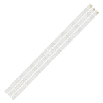 bande lumineuse led blanc ronde translucent moderne clips fixations télévision accessoire éclairage