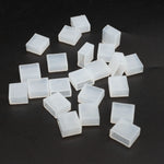 cache câble silicone blanc adhésif sans trou trou 100pcs 50pcs 20pcs 10pcs pragmatique opaquet