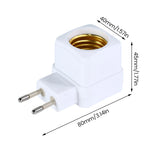 ampoules led e27 adaptateur prise blanc doré moderne fixations vis support base