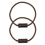 anneaux rideau modernes vis rideaux polonais minimaliste couleur beige noir