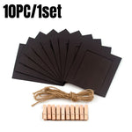 cadres photo bohèmes papier colorés pinces corde jute scrapbooking décoration maison festive
