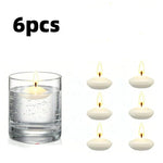 bougies flottantes blanc opaques modernes baignoire décoration st valentin mariage 10 16 pièces