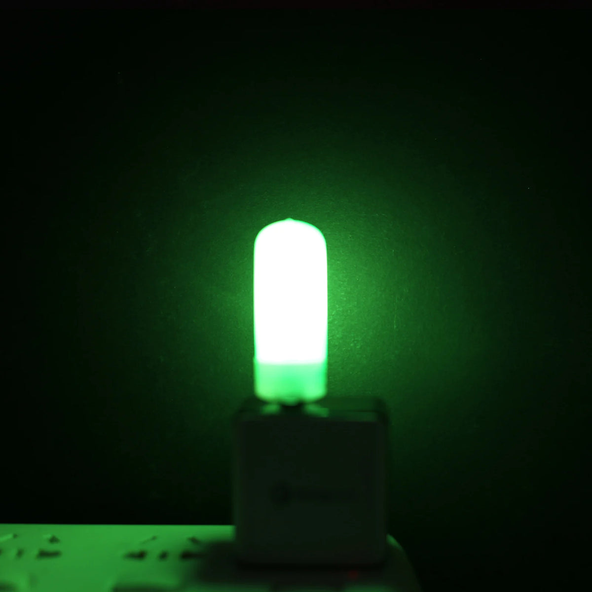 lampe usb transparente moderne 1w 5v led filament multicolore interrupteur