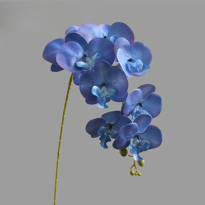 décoration intérieure orchidées artificielles 103cm rose blanc violet rouge moderne minimaliste