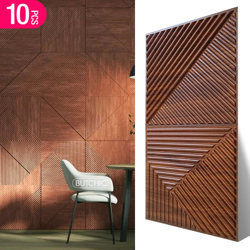 panneaux decoratifs modernes 3d or geometriques 9mm brillants stickers murailles chambre mariage