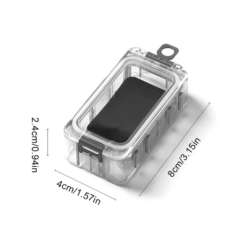 boîtes pêche transparentes accessoires carpe outils hameçons leurre pratique compactes boucle verrouillage paillettes crochets