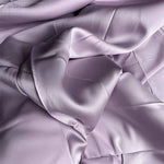 taies d'oreiller eucalyptus lyocell violet clair uni rafraichissante été moderne non toxique 2pcs 48x74cm