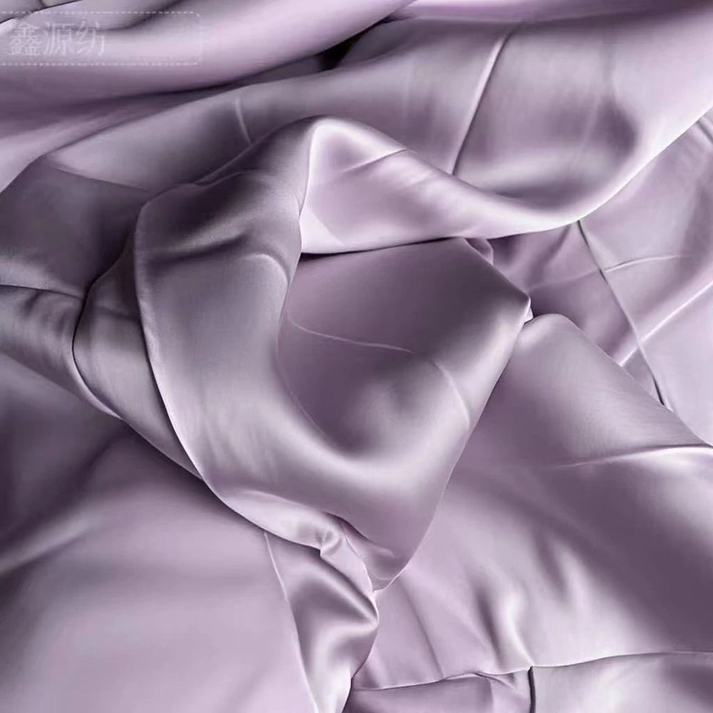 taies d'oreiller eucalyptus lyocell violet clair uni rafraichissante été moderne non toxique 2pcs 48x74cm