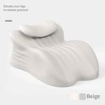 coussin ergonomique gris moderne lit inclinable multipurpose mémoire foam lavable
