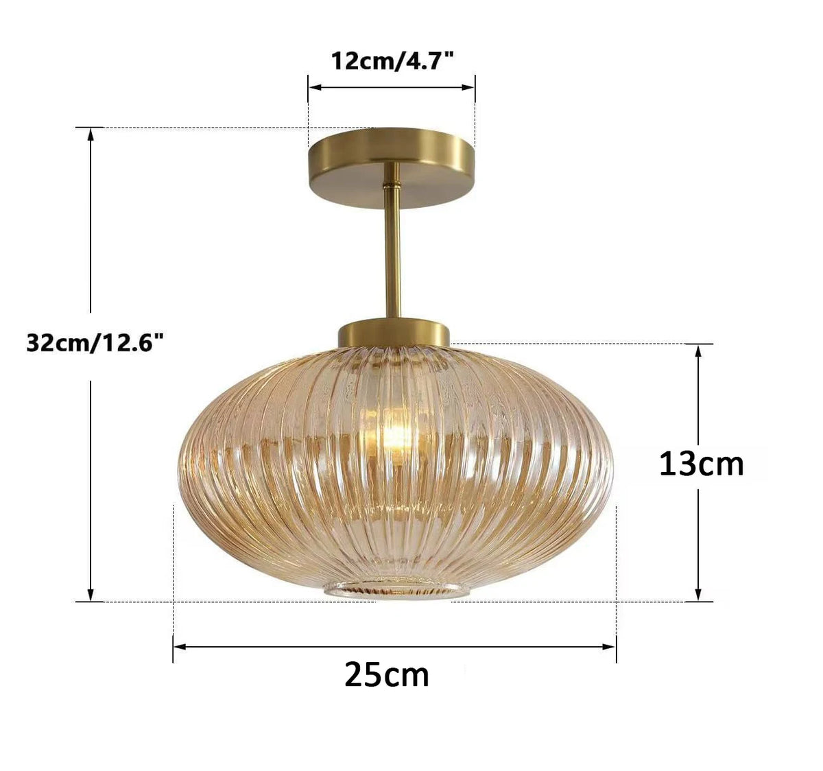 lampe suspendue moderne vert rayures opaques chambre salon led fixée éclairage