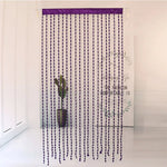 rideaux décoratifs bohèmes transluçants moderne cuisine mariage 100x200cm