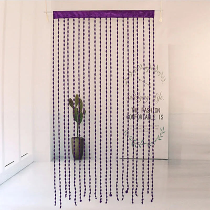 rideaux décoratifs bohèmes transluçants moderne cuisine mariage 100x200cm