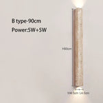 applique murale moderne minimaliste verre blanc beige clair éclairage led 3000k fixée mur