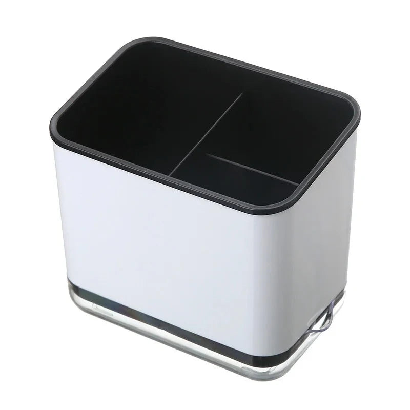 porte couverts moderne réutilisable blanc gris cuillères fourchettes organisation cuisine minimaliste