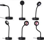 projecteur usb led ambiance boule nuit projection motifs lumineux décoratif moderne chaleureux posable films