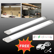 barre lumineuse led t5 cuisine 30cm 50cm blanc moderne adhésif minimaliste éclairage armoire efficace